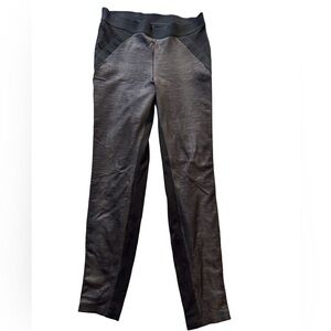 Jessica Simpson Faux Leather Leggings, L, Black